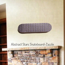 Abstrakt Stars Mini Skateboard Bräda 18,5 Cm