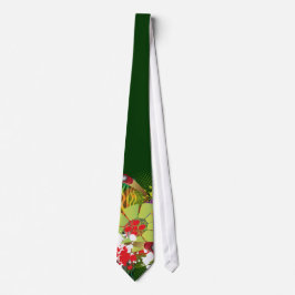 Abstrakt Steelpan med Pansticks och Paint Stänk Slips