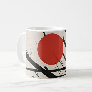 Abstrakt Stigning Sol Kaffemugg