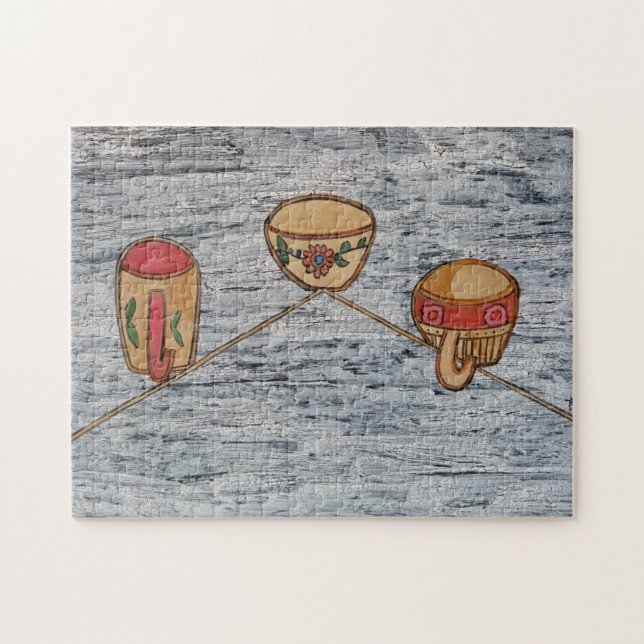 Abstrakt still Life Pussel (Horisontell)