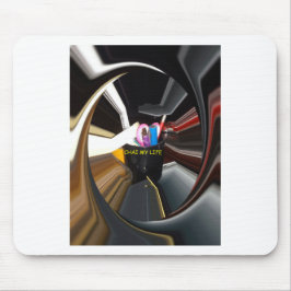 Abstrakt still Life Tea Mugg Office Stationär kons Musmatta