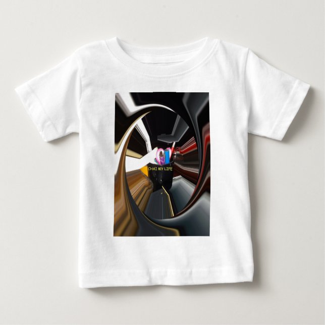 Abstrakt still Life Tea Mugg Office Stationär kons T Shirt (Framsida)