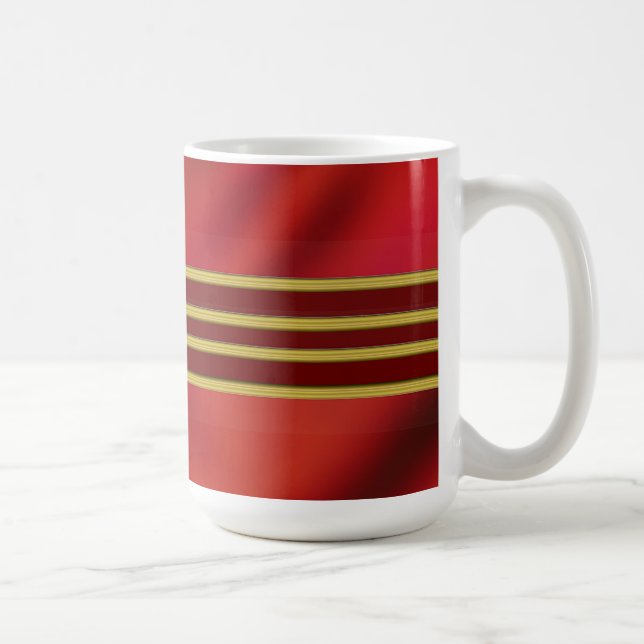 Abstrakt Stream Liner Mugg (Höger)