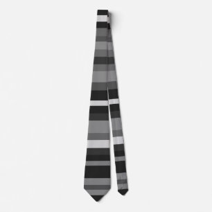 Abstrakt stripe Färgad Mönster Slips