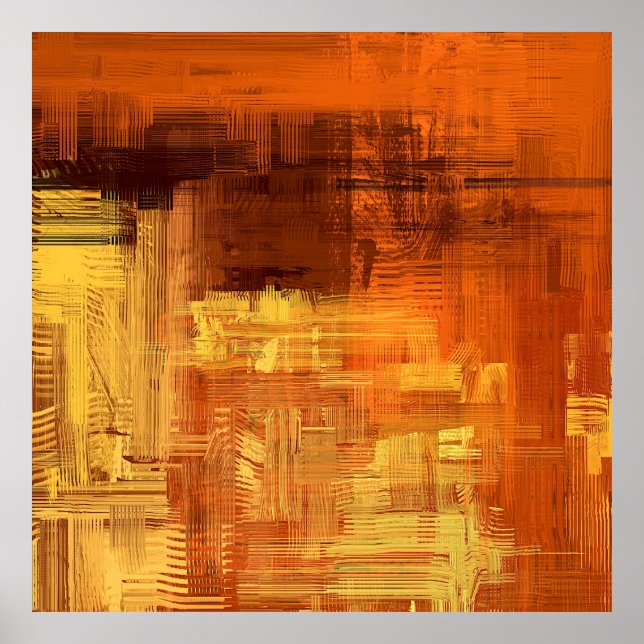 Abstrakt struktur. 2d illustration. Uttrycklig han Poster (Framsidan)