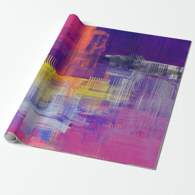 Abstrakt struktur. 2d illustration. Uttrycklig han Presentpapper (Utrullad)