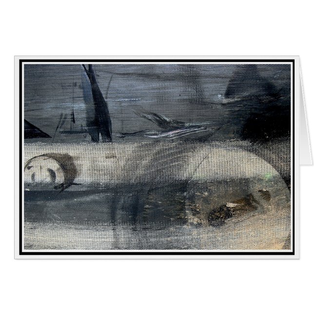 Abstrakt Struktur Hälsningskort (Framsidan Horizontal)