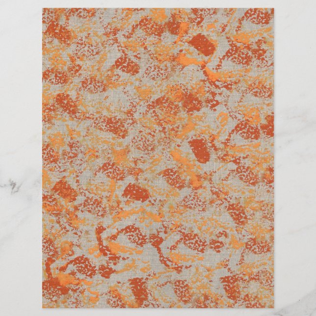 Abstrakt Struktur i Skrapbok för Färg höst Papper (Framsida)