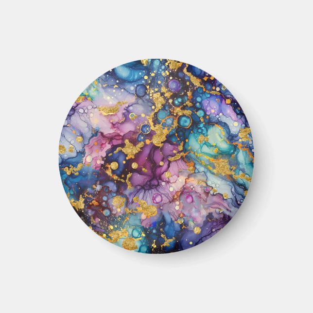 Abstrakt Struktur Magnet (Framsidan)