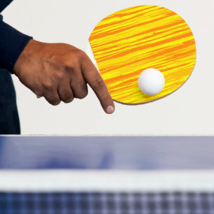 Abstrakt Struktur Orange och Gult Pingisracket
