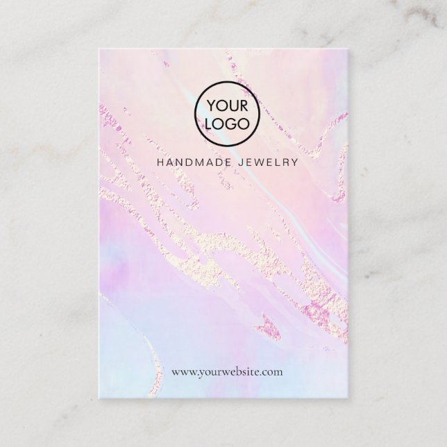 abstrakt struktur visning-kort visitkort (Framsida)