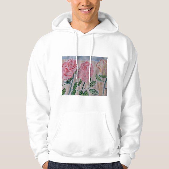 Abstrakt Summer Ro Hoodie (Framsida)