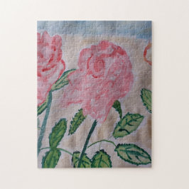 Abstrakt Summer Ro Jigszawa Puzzle Pussel