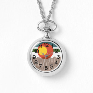 Abstrakt Sundown Armbandsur