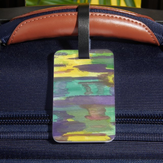 Abstrakt Sunrise Bagagebricka (Baksida Insitu 4)