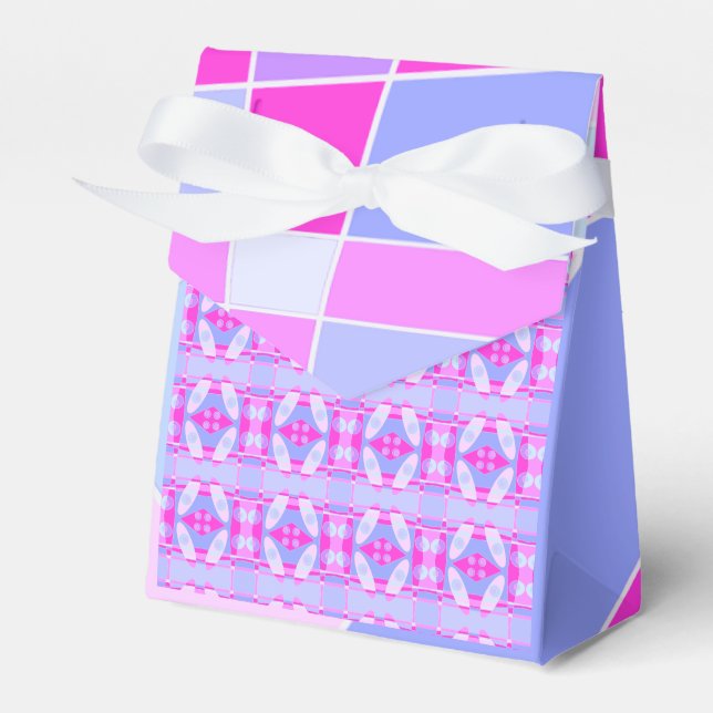 Abstrakt Surfing Shock rosa Lila Presentaskar (Framsidan Sidan)