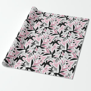 Abstrakt, svart och Rosa, Ungdom, Modern Thline Pi Presentpapper