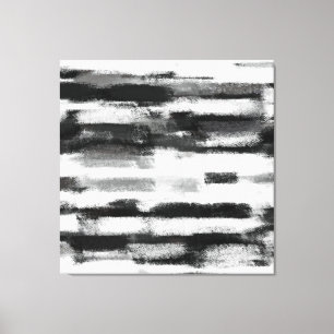 Abstrakt Svartvit Canvastryck