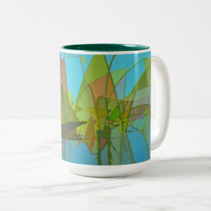 Abstrakt Swamp Mugg