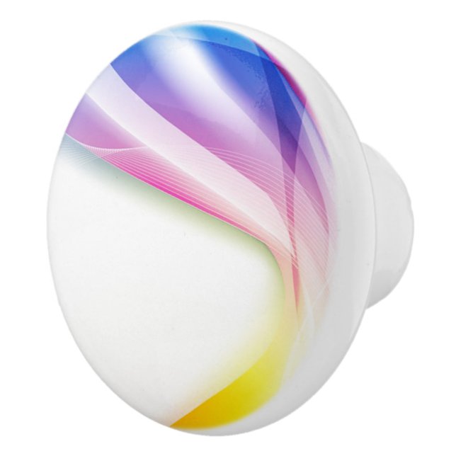 Abstrakt Swirl 1 Knopp (Höger)
