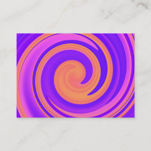 Abstrakt Swirl 250816-01c Visitkort