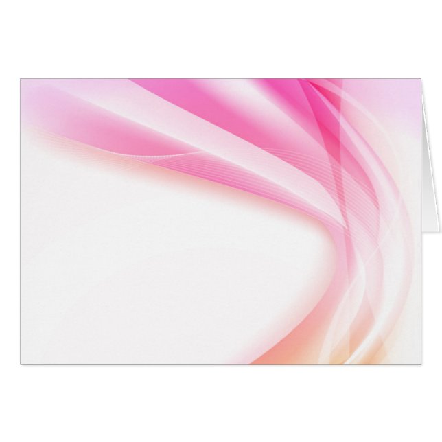 Abstrakt Swirl 3 (liggande) Hälsningskort (Framsidan Horizontal)