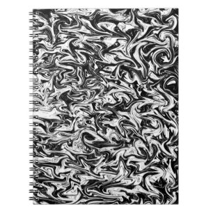 Abstrakt Swirl Anteckningsbok