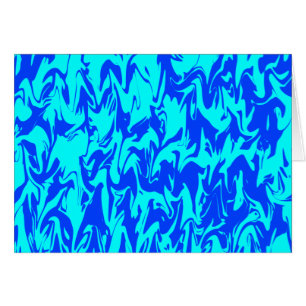 Abstrakt Swirl Hälsningskort