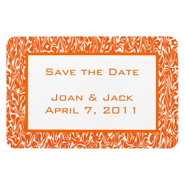 Abstrakt Swirl Magnet (Horisontell)