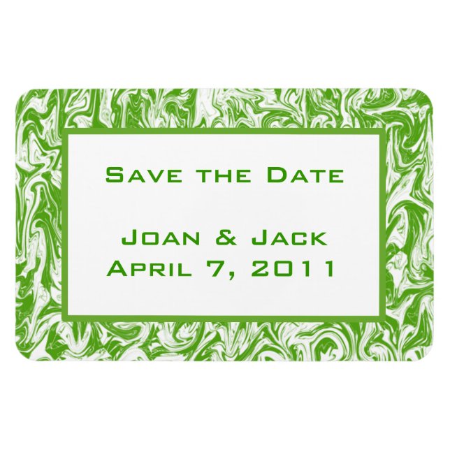 Abstrakt Swirl Magnet (Horisontell)