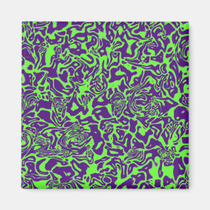 Abstrakt Swirl Magnet