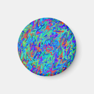 Abstrakt Swirl Magnet