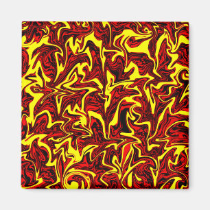 Abstrakt Swirl Magnet
