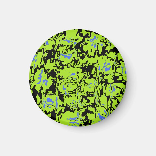 Abstrakt Swirl Magnet (Framsidan)