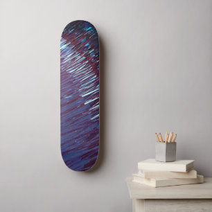 Abstrakt Swirl Mini Skateboard Bräda 18,5 Cm