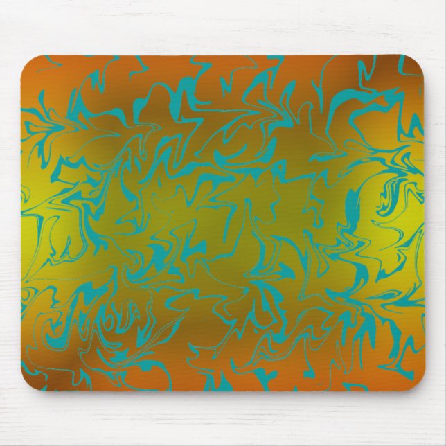 Abstrakt Swirl Musmatta (Framsidan)