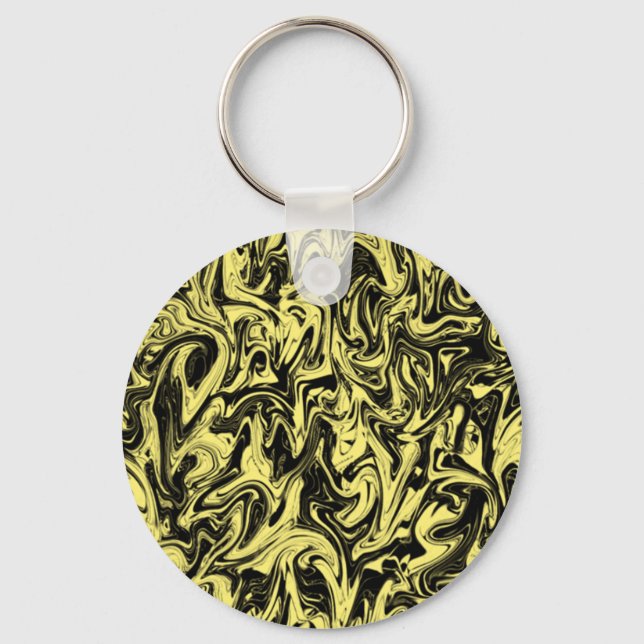 Abstrakt Swirl Nyckelring (Framsida)