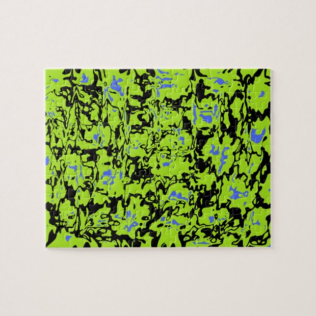 Abstrakt Swirl Pussel (Horisontell)