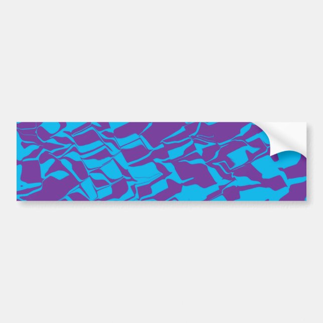 Abstrakt Swirl Stänk Bildekal (Framsidan)
