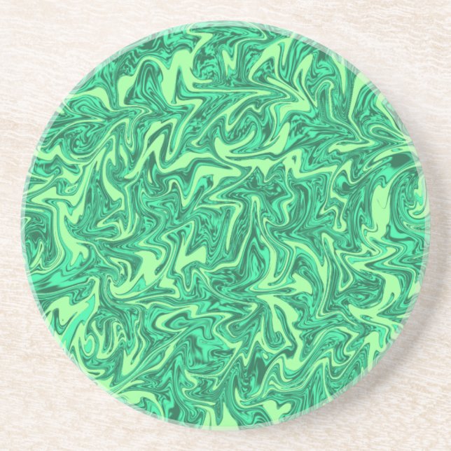 Abstrakt Swirl Underlägg (Framsidan)