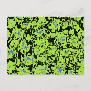 Abstrakt Swirl Vykort
