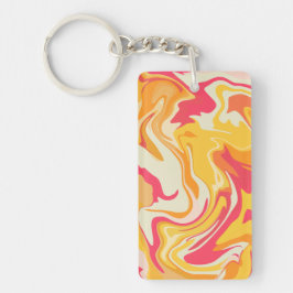 Abstrakt Swirling-design i varma toner