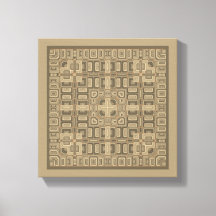 Abstrakt Symmetric Earth original wall art
