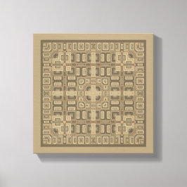Abstrakt Symmetric Earth original wall art Canvastryck