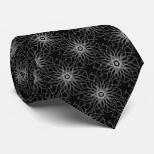 Abstrakt Symmetrisk Korssticksmönster Slips