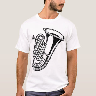 Abstrakt symmetrisk linjekonst t shirt