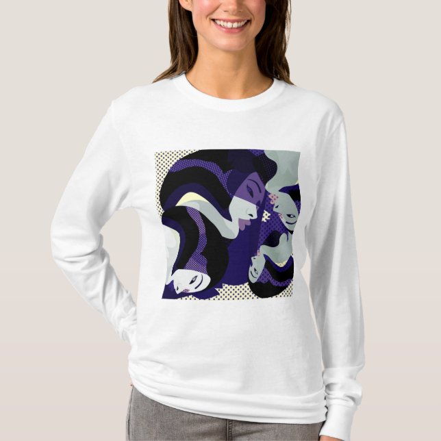 Abstrakt T Shirt (Framsida)