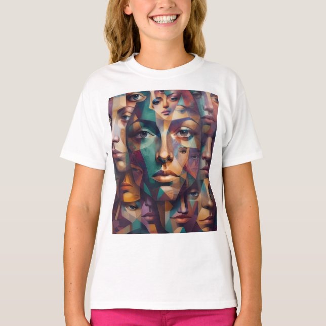 Abstrakt T Shirt (Framsida)