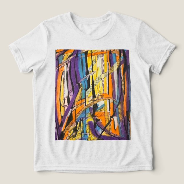 abstrakt t shirt (Design Framsida)