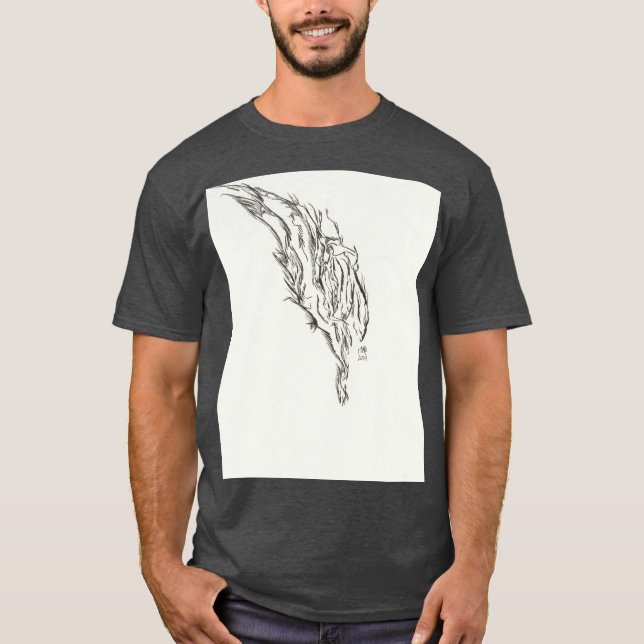 abstrakt t shirt (Framsida)